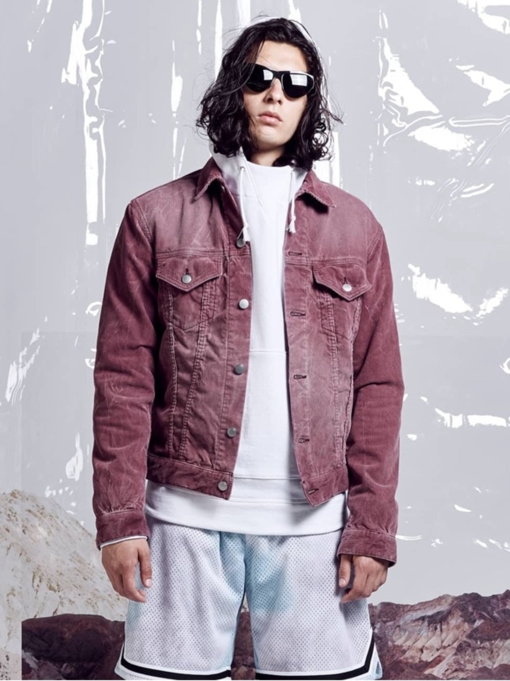 John Elliott Corduroy Thumper Trucker Jacket Sz 1 Small